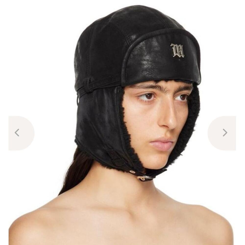 MISBHV Aviator Beanie Hat Size S Black - Picture 6 of 6